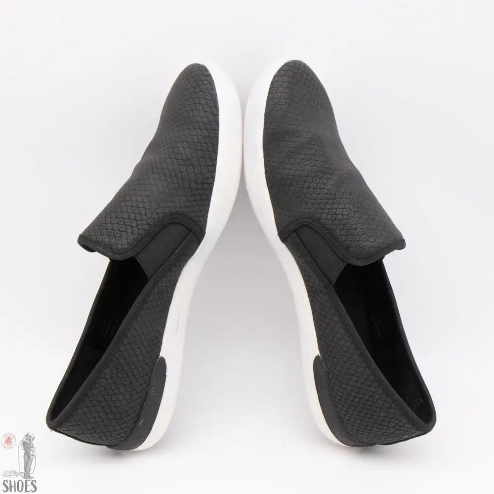 Calvin Klein Talisha Men's 10 Black Mesh‎ Slip-On Loafers - Size 10